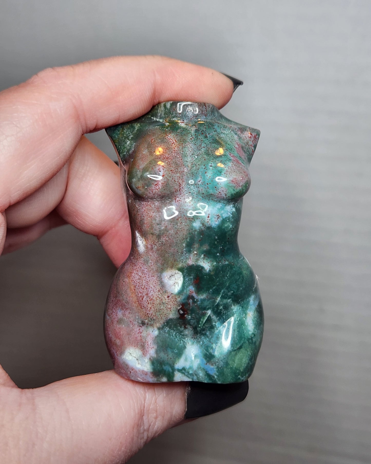Sea Jasper Goddess Body