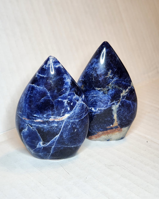 Sodalite Tear Drop Flame