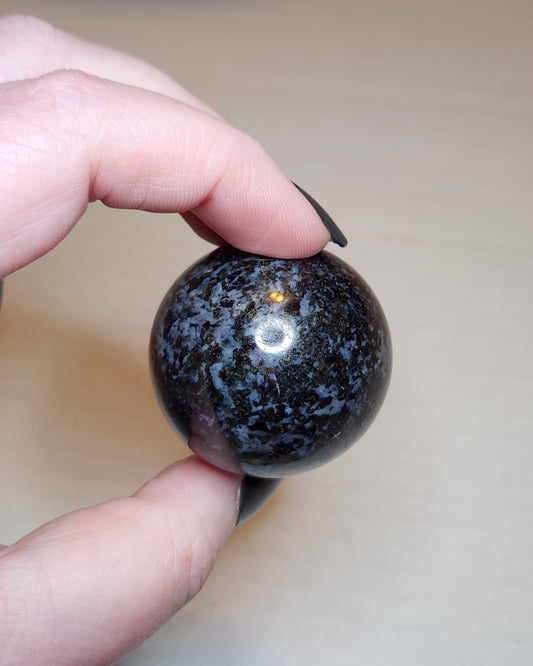 Indigo Gabbro Sphere