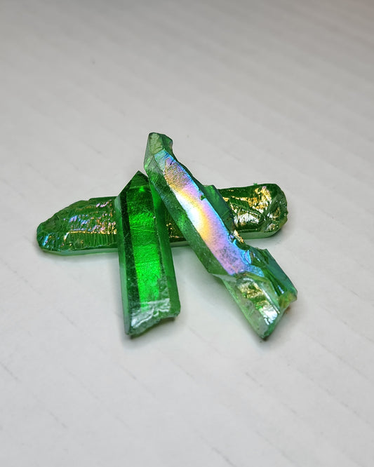 Aura Coated Quartz Point