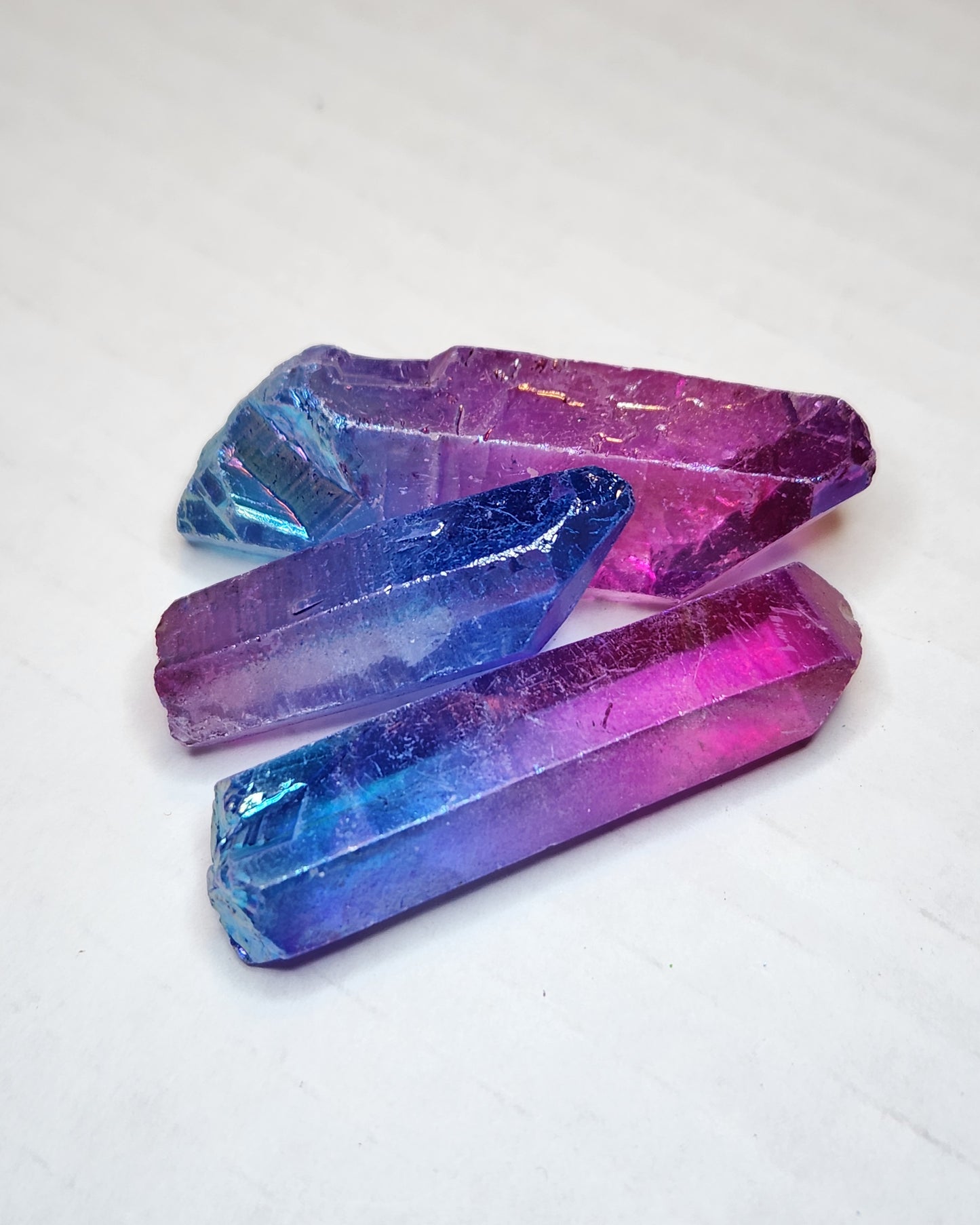 Aura Coated Quartz Point