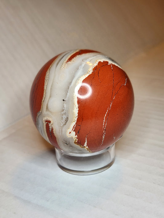Red Jasper Sphere