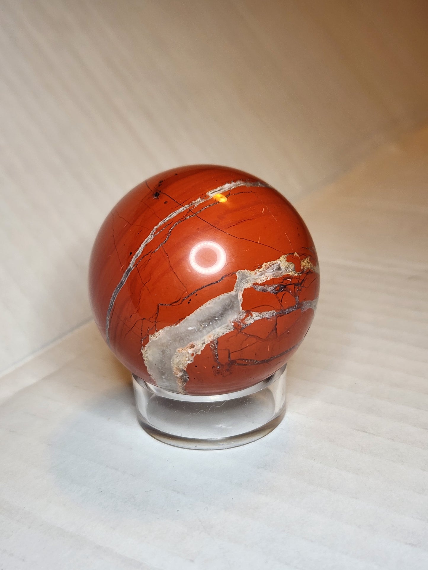 Red Jasper Sphere