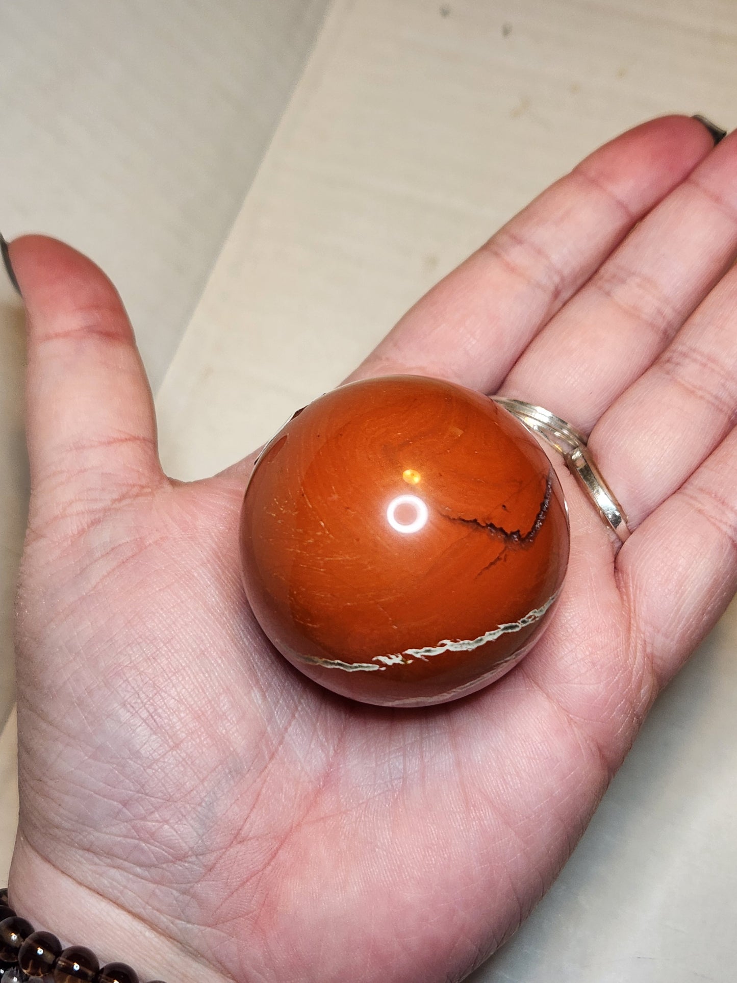 Red Jasper Sphere