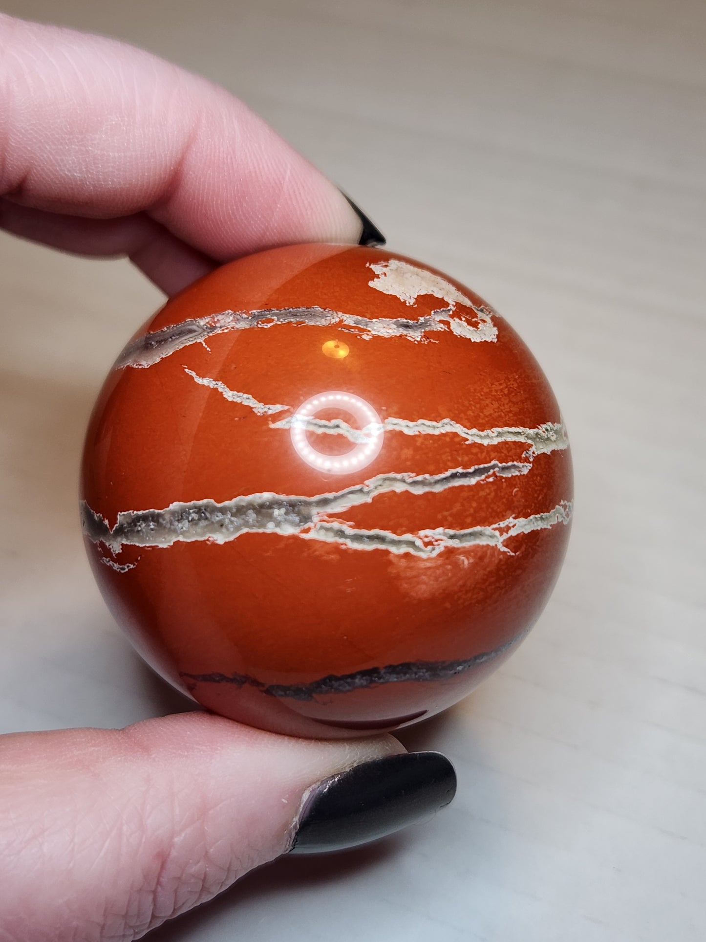Red Jasper Sphere