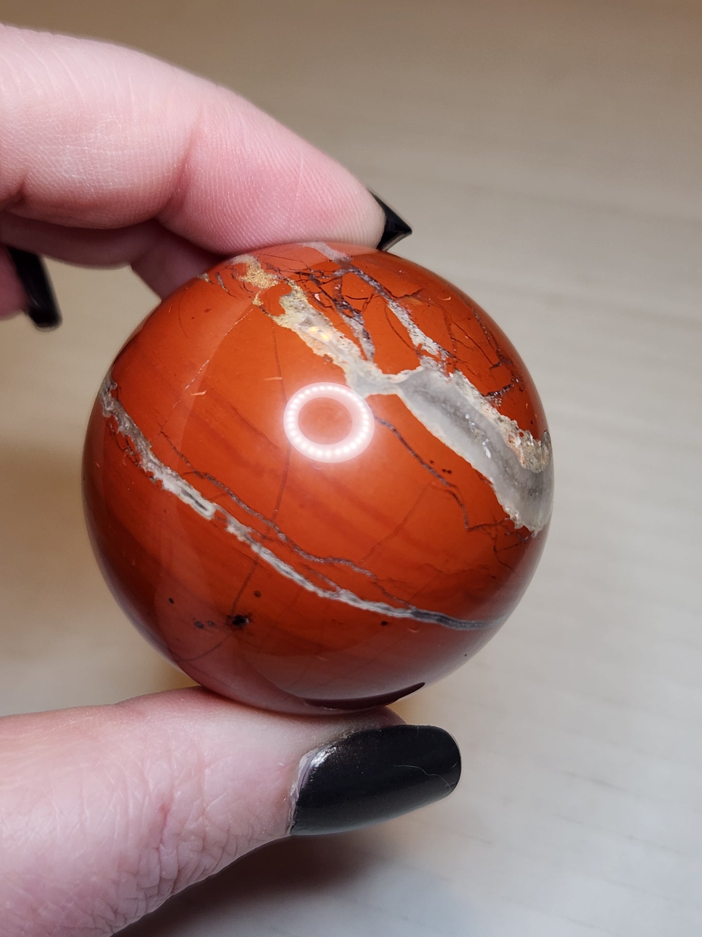 Red Jasper Sphere