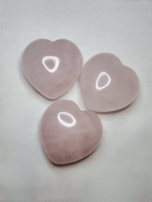 Rose Quartz Mini Heart
