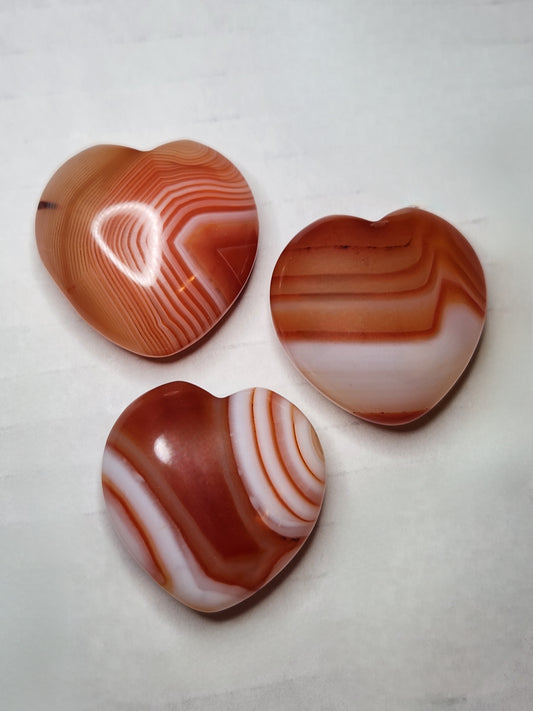 Carnelian Mini Heart