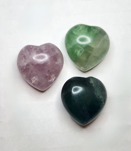 Fluorite Mini Heart