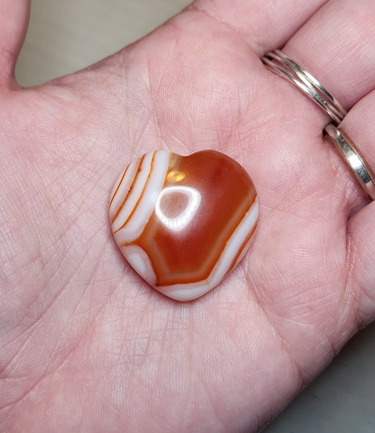 Carnelian Mini Heart
