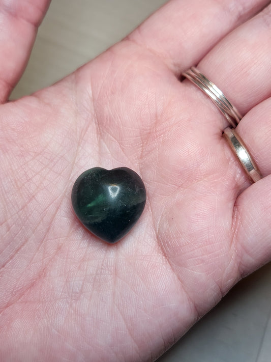 Fluorite Mini Heart