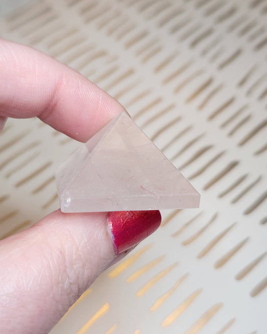 Rose Quartz Pryamid