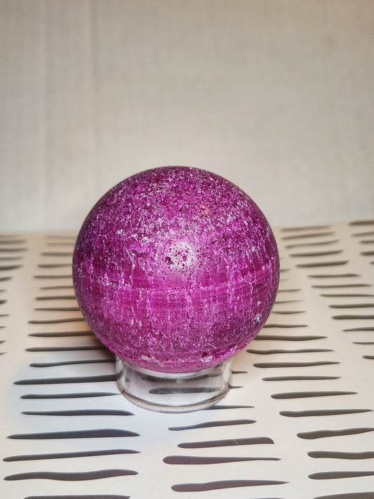 Honeycomb Ruby Sphere