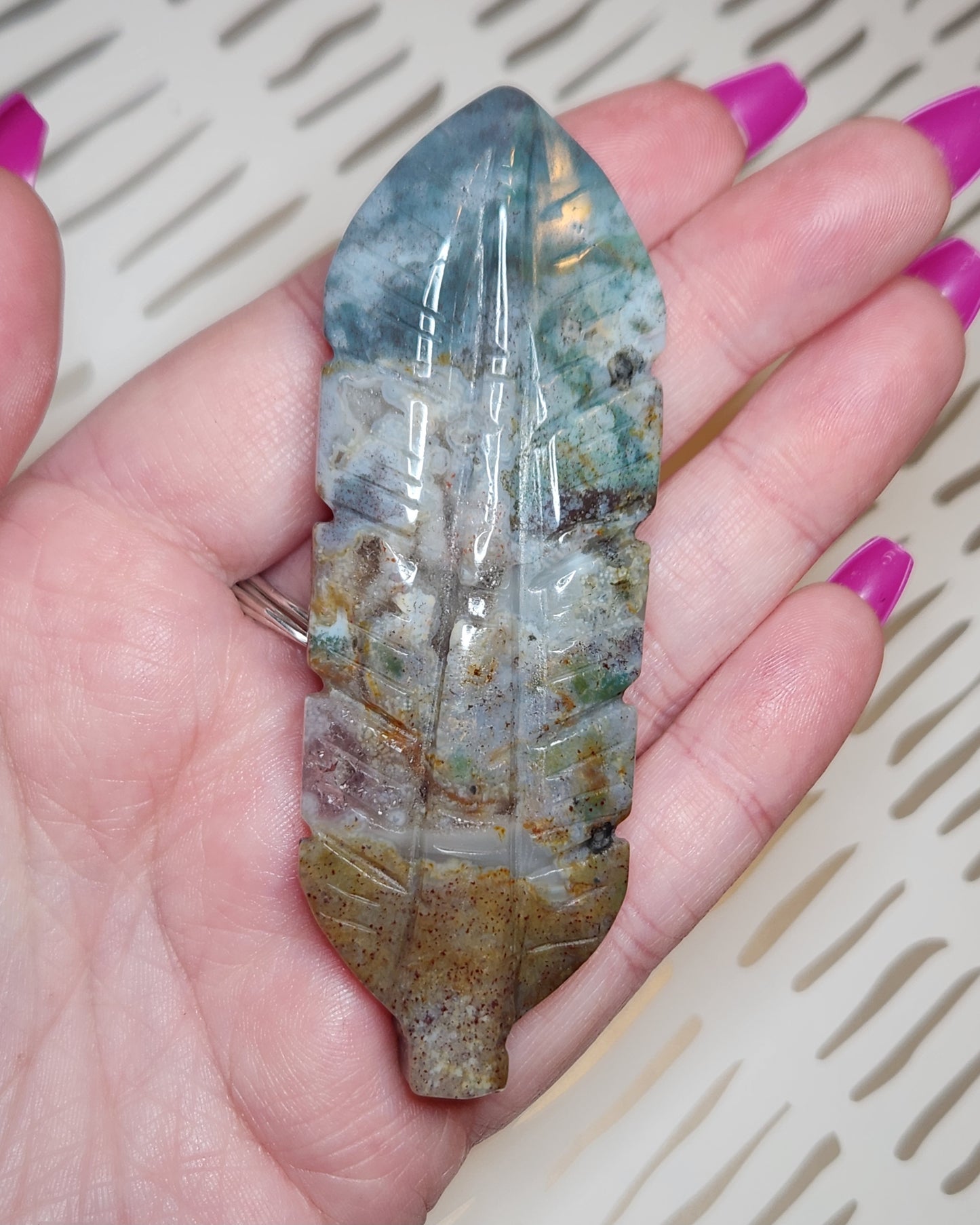Sea Jasper Feather