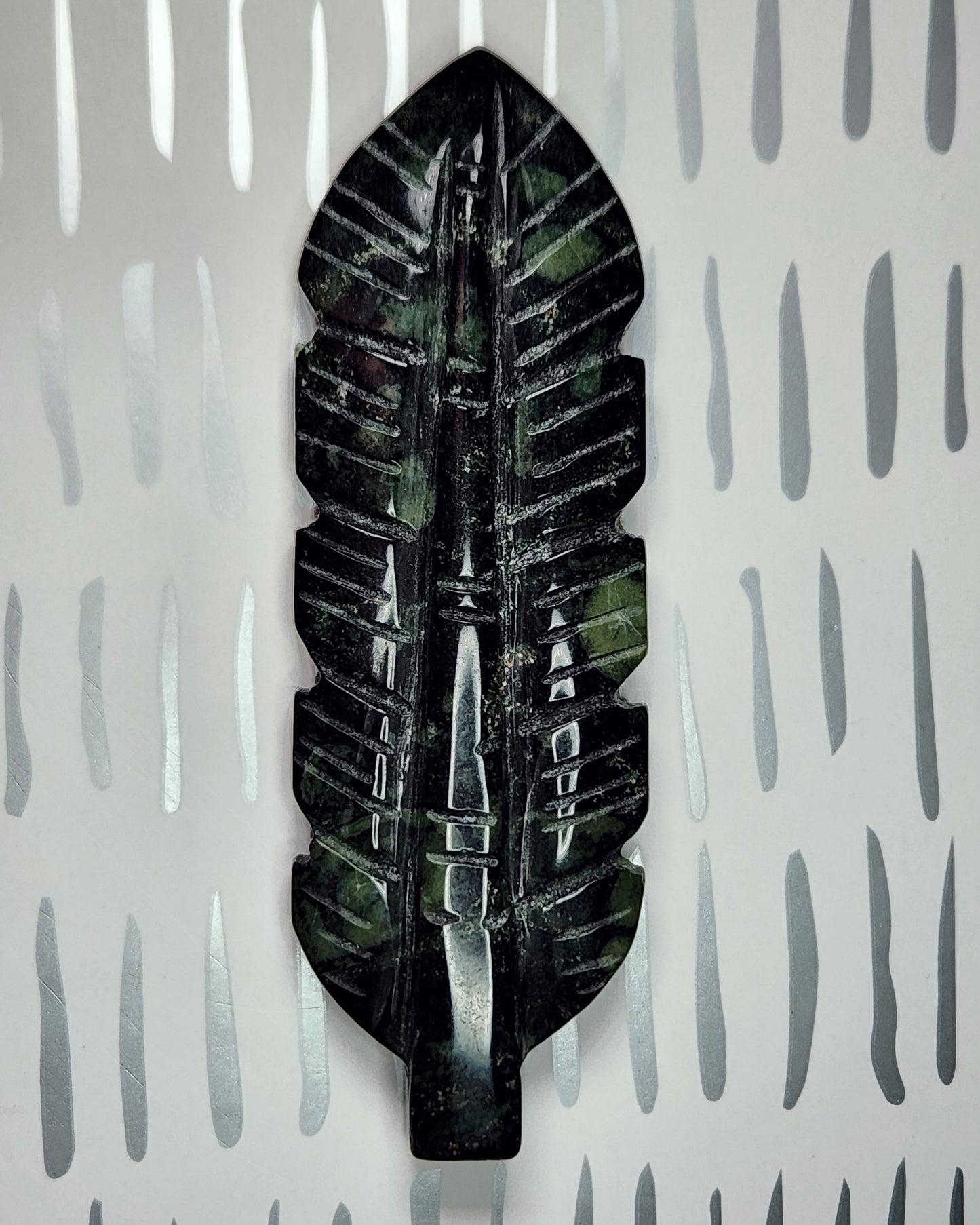 Kambaba Jasper Feather