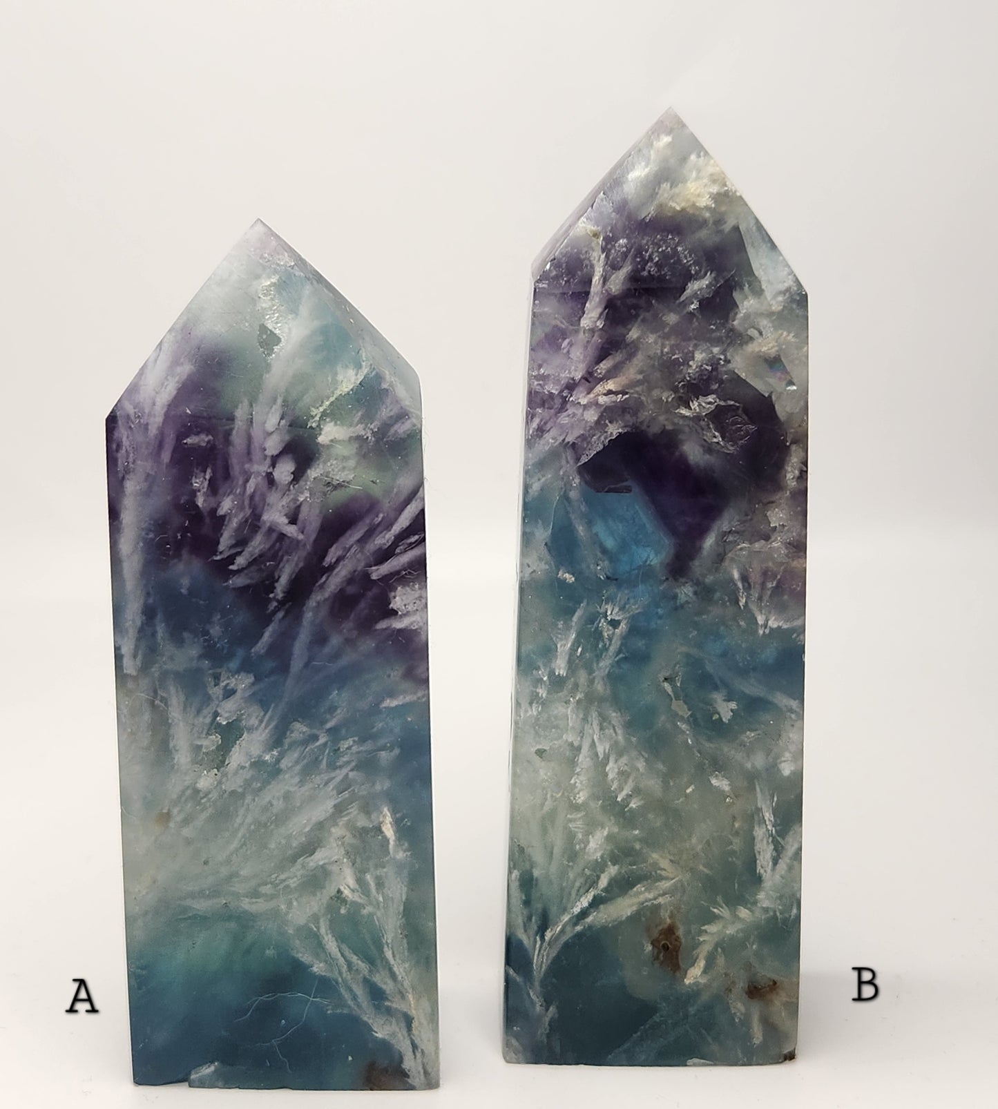 Feather Fluorite Tower