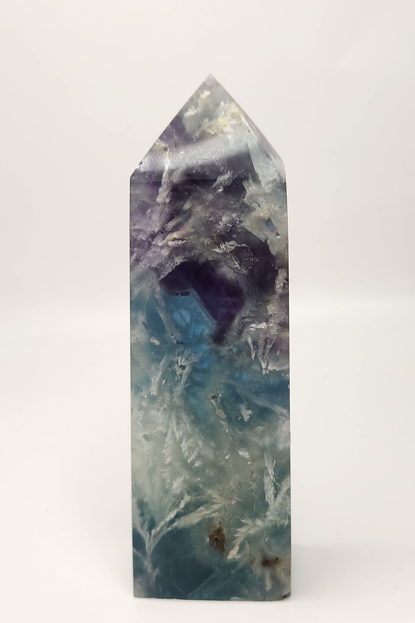 Feather Fluorite Tower