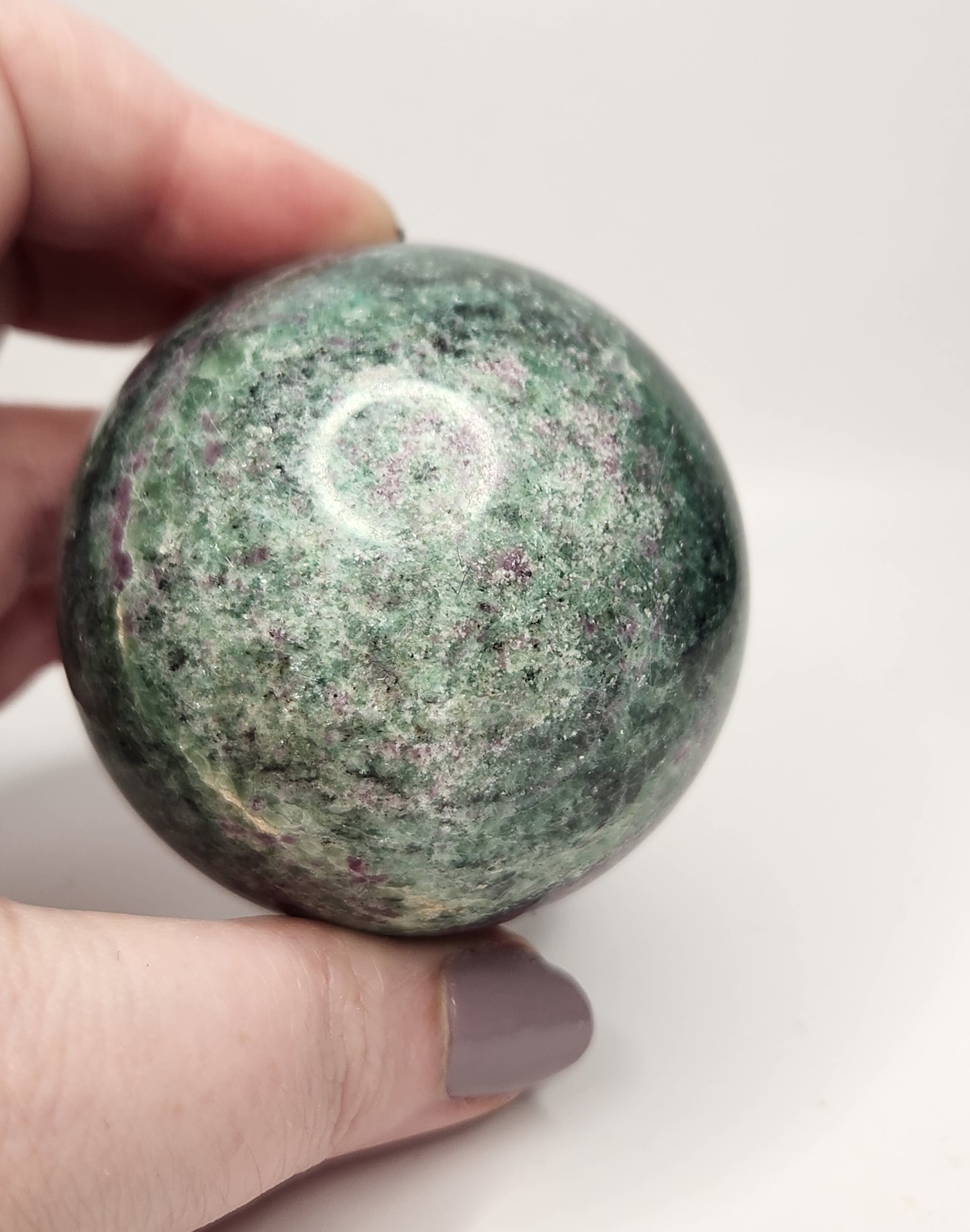 Ruby Kyanite Fuchsite Sphere