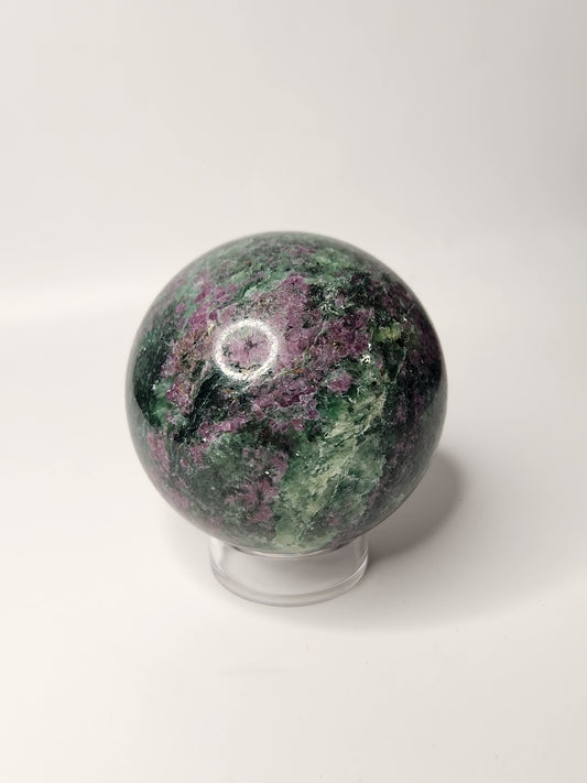 Ruby Kyanite Fuchsite Sphere