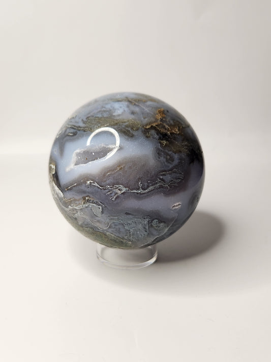 Moss Agate Sphere