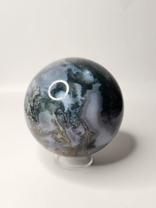 Moss Agate Sphere