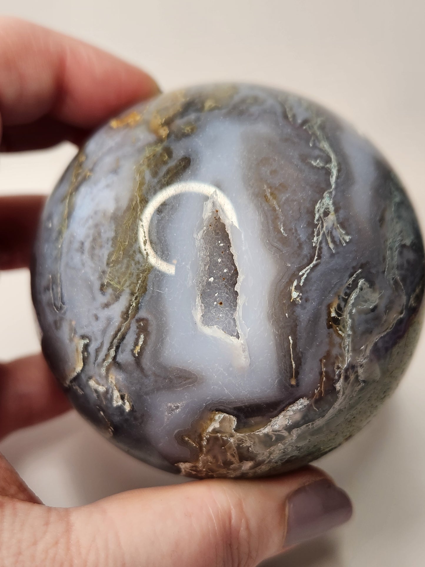 Moss Agate Sphere