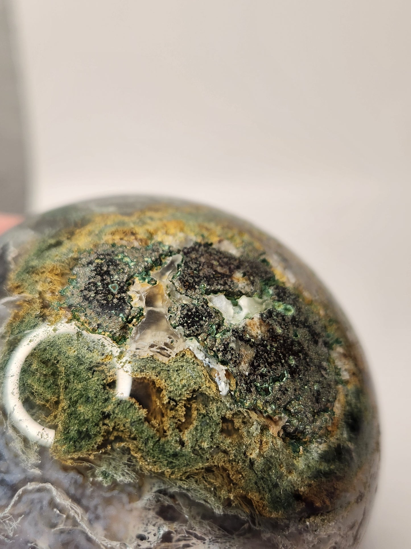 Moss Agate Sphere