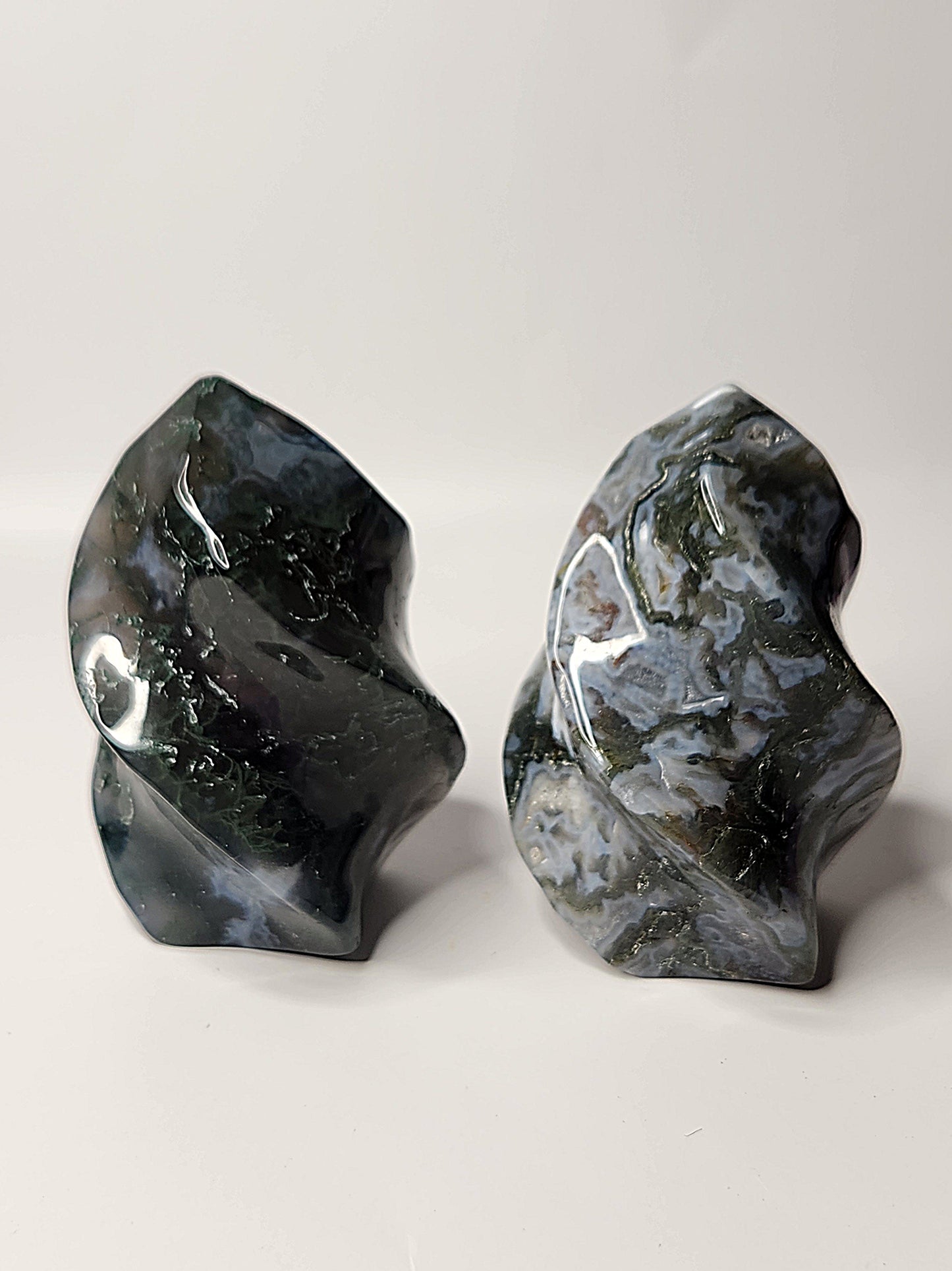Moss Agate Flame