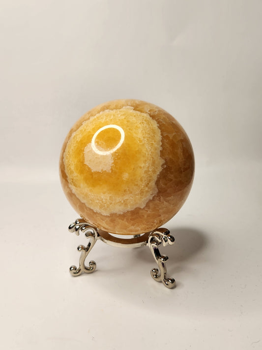 Orange Calcite Sphere