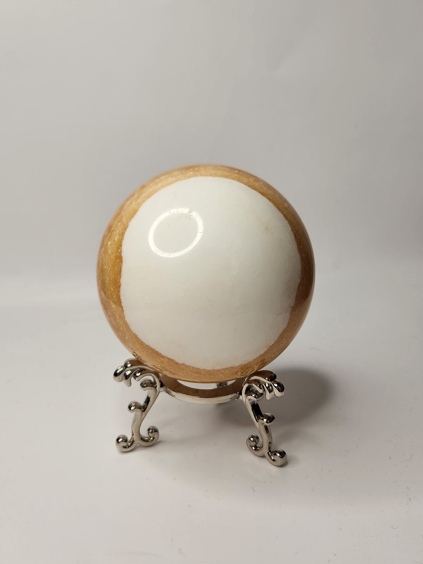 Orange Calcite Sphere