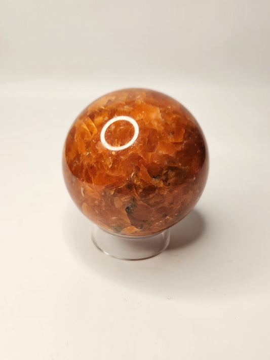 Orchid Calcite Sphere