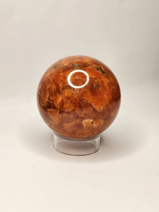 Orchid Calcite Sphere
