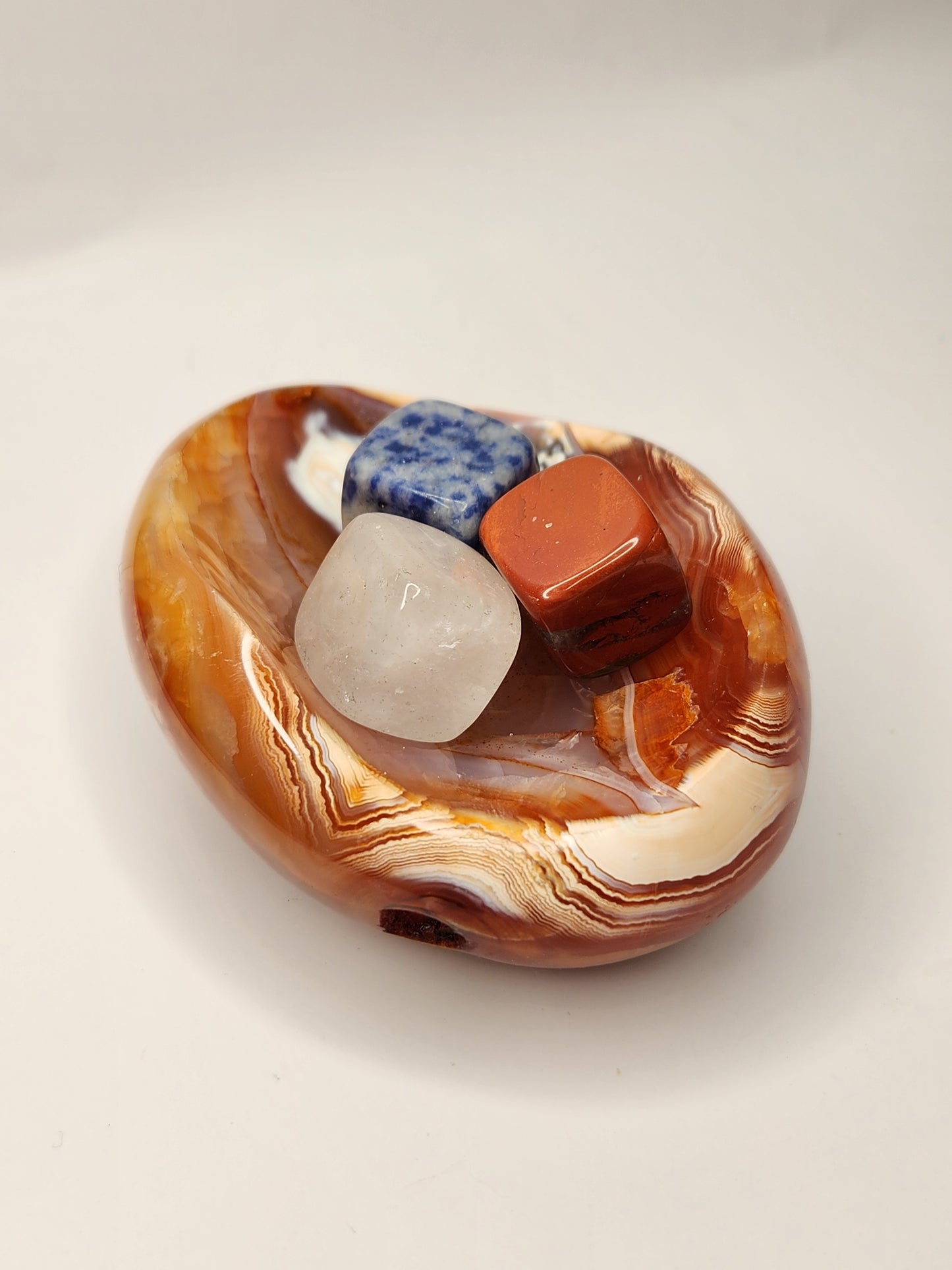 Carnelian X Orca Agate Bowl