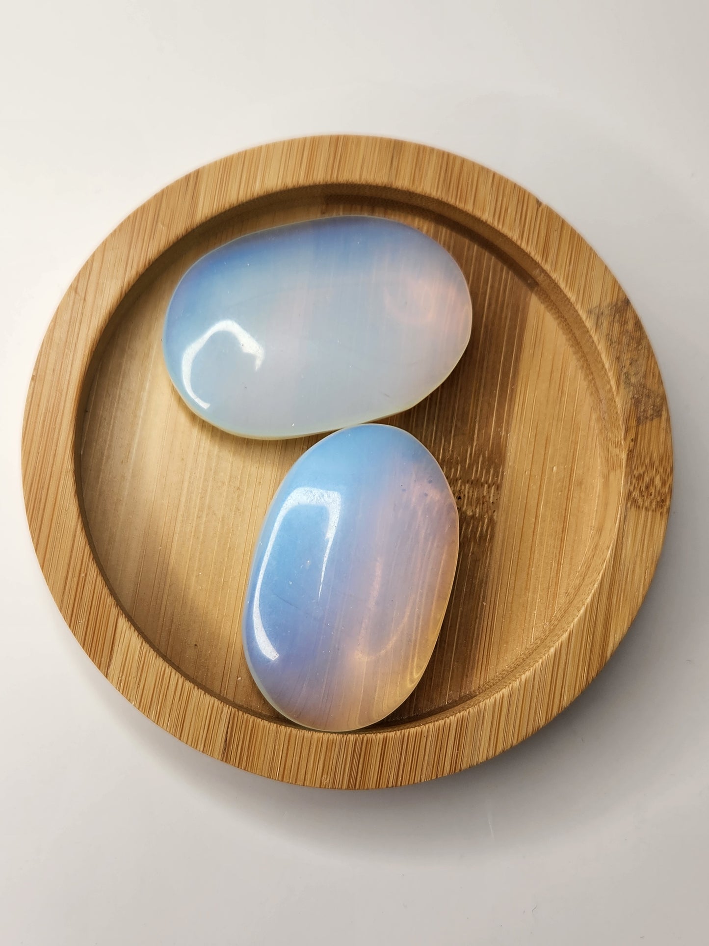 Opalite Palm Stone