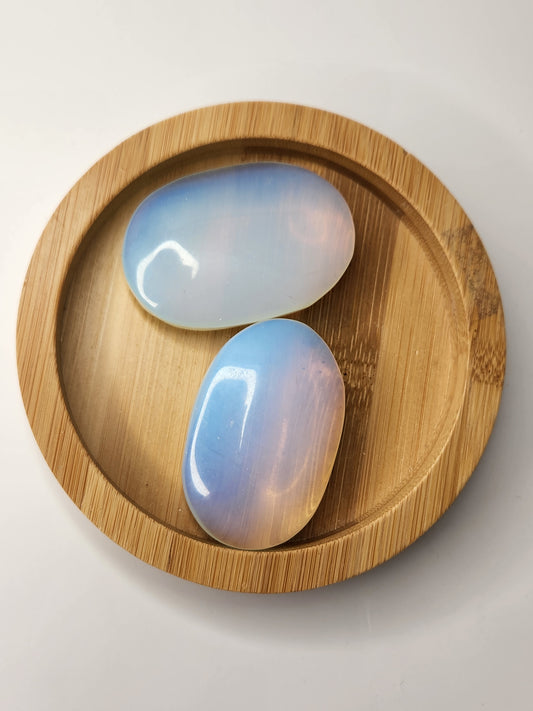 Opalite Palm Stone