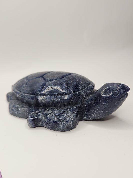 Blue Aventurine Sea Turtle