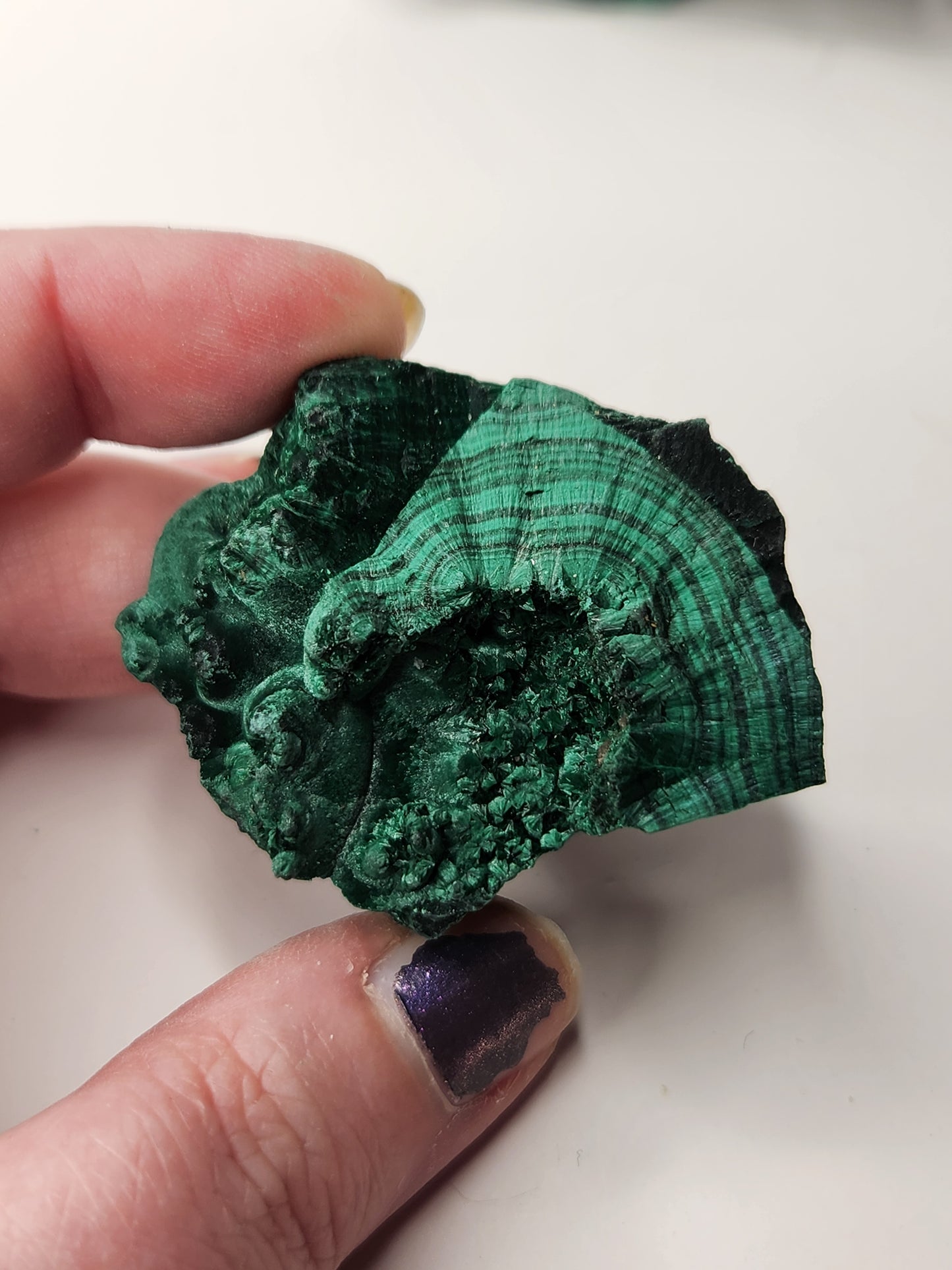 Raw Velvet Malachite