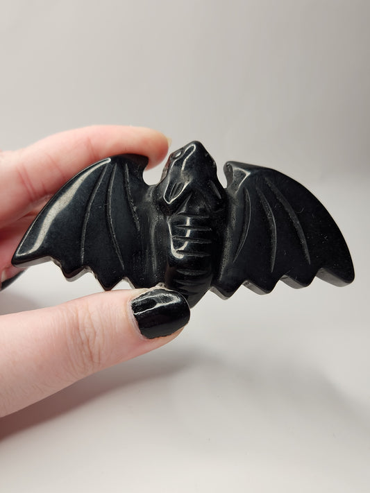 Black Obsidian Bat