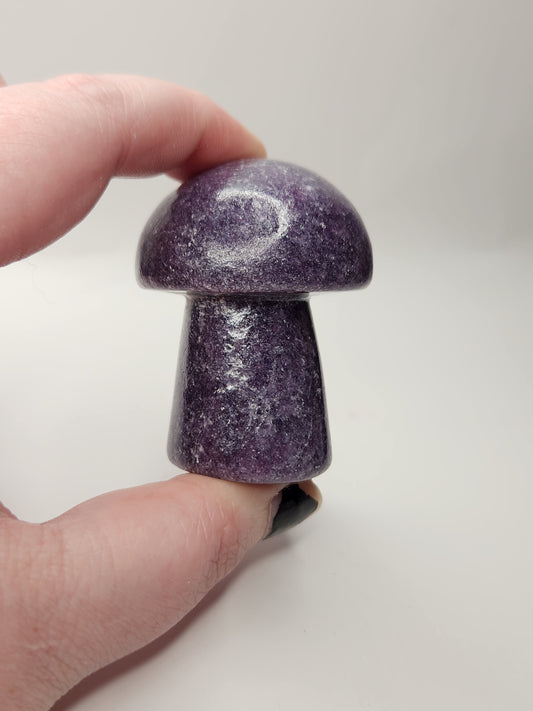 Lepidolite Mushroom