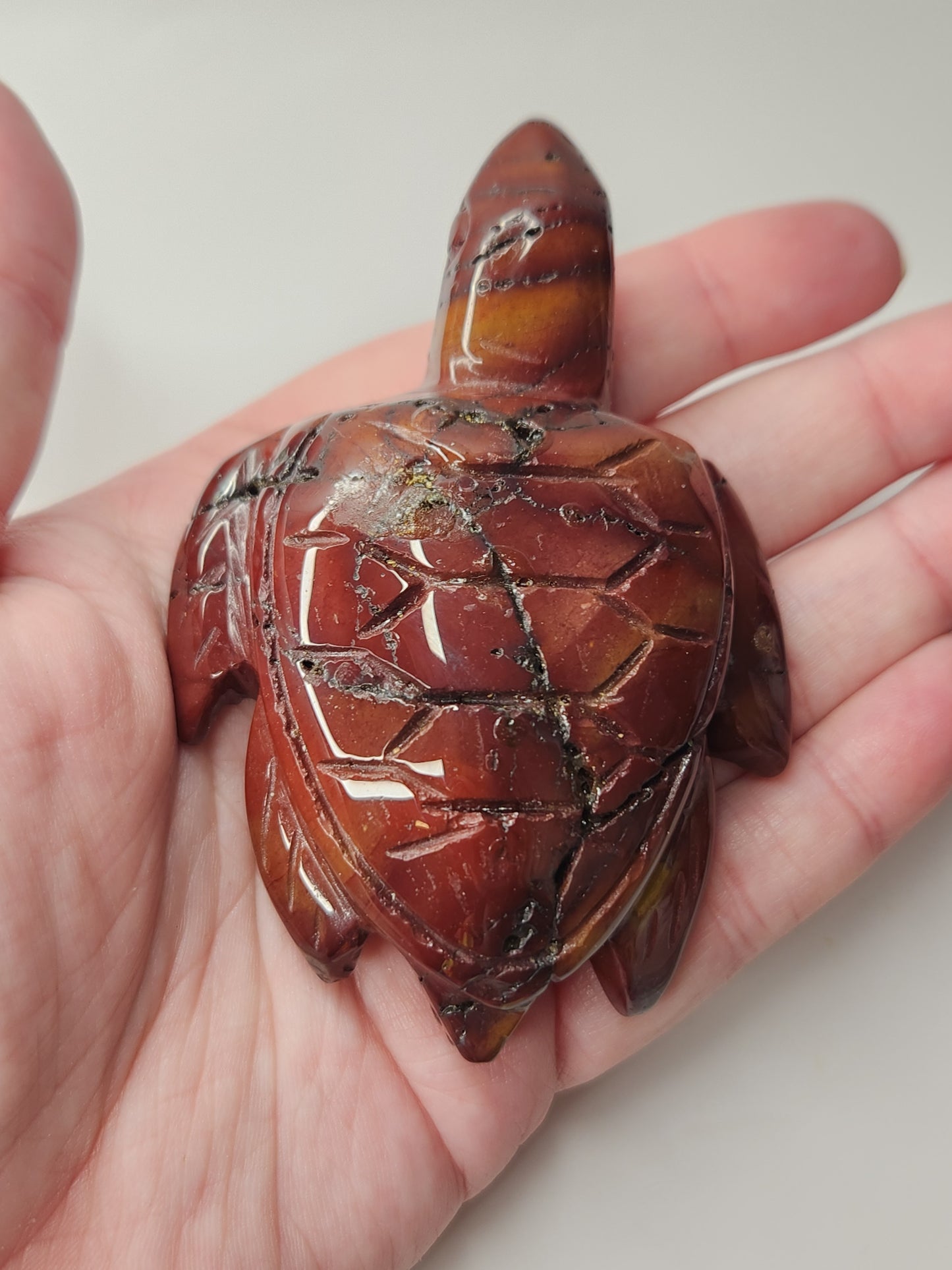 Mookaite Jasper Turtle
