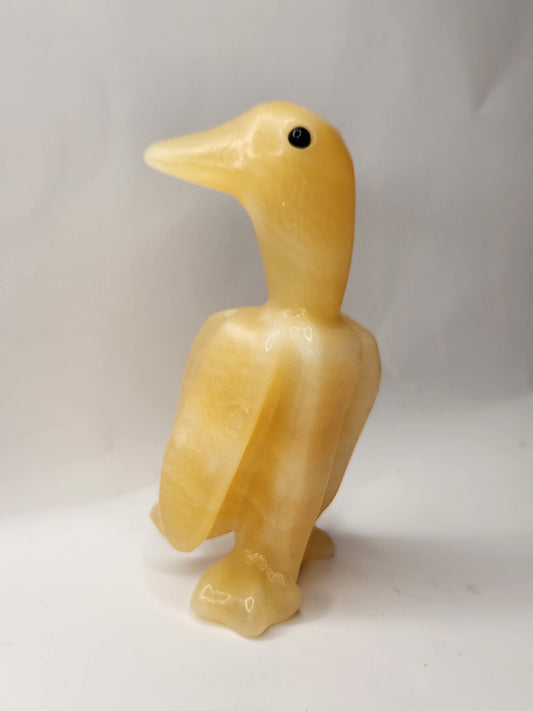 Orange Calcite Banana Duck