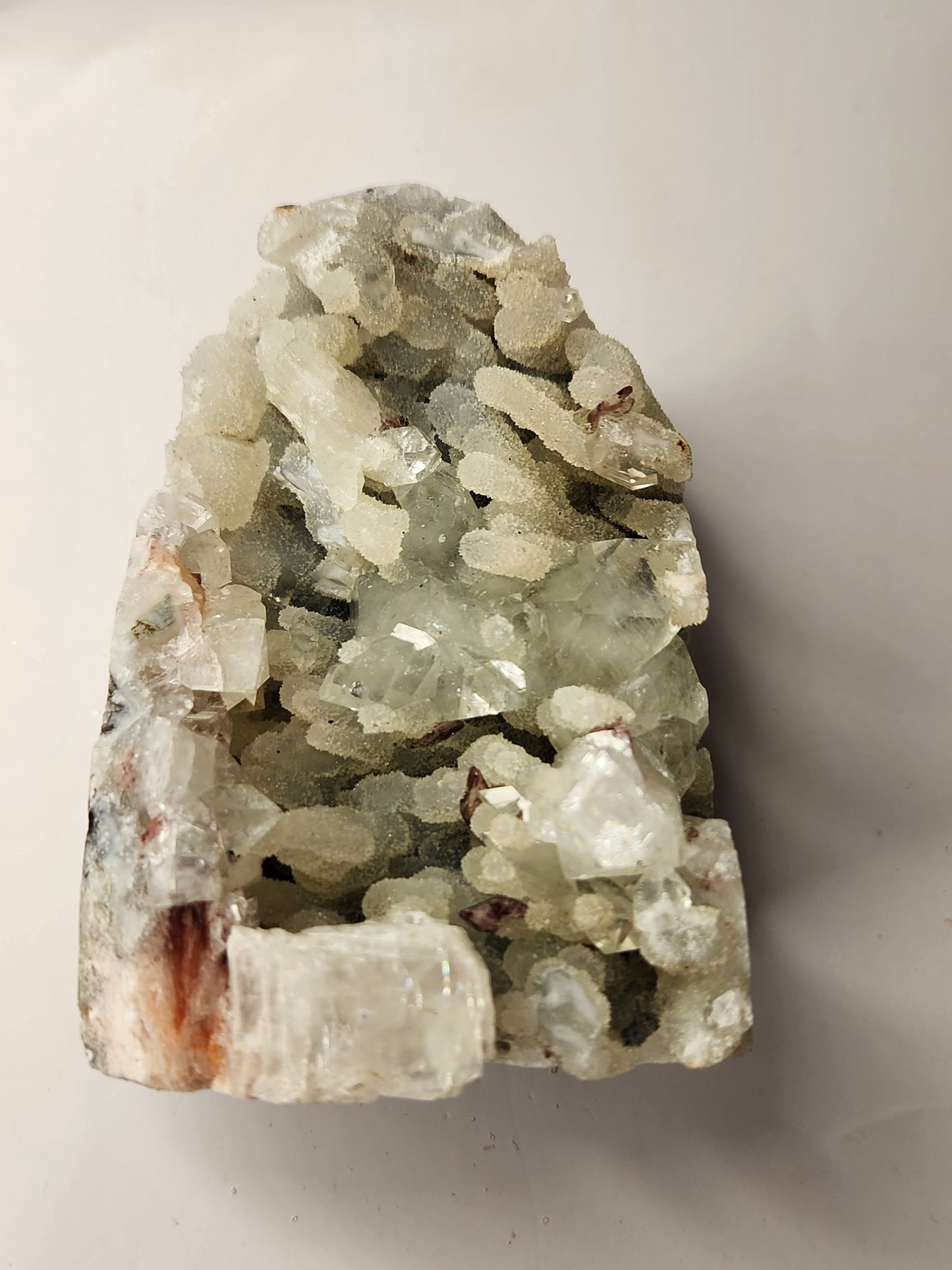 Chalcedony with Calcite Free Form