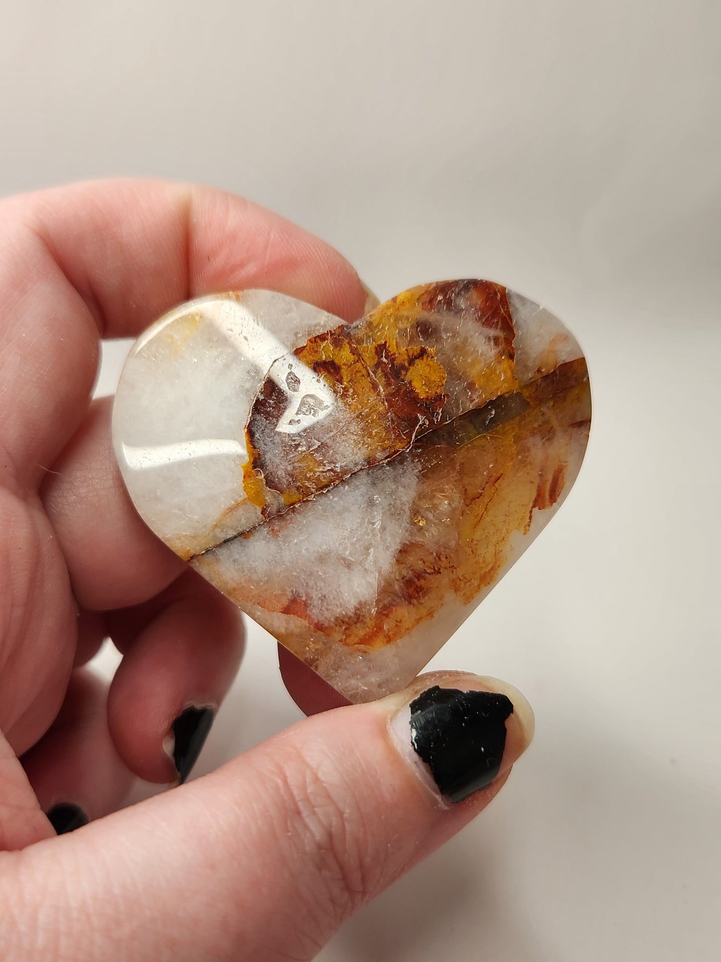 Golden Healer x Fire Quartz Heart