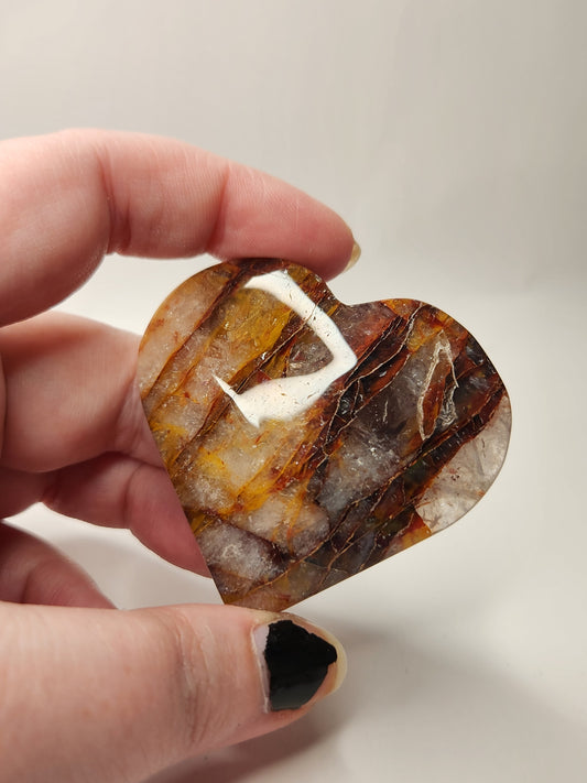 Golden Healer x Fire Quartz Heart