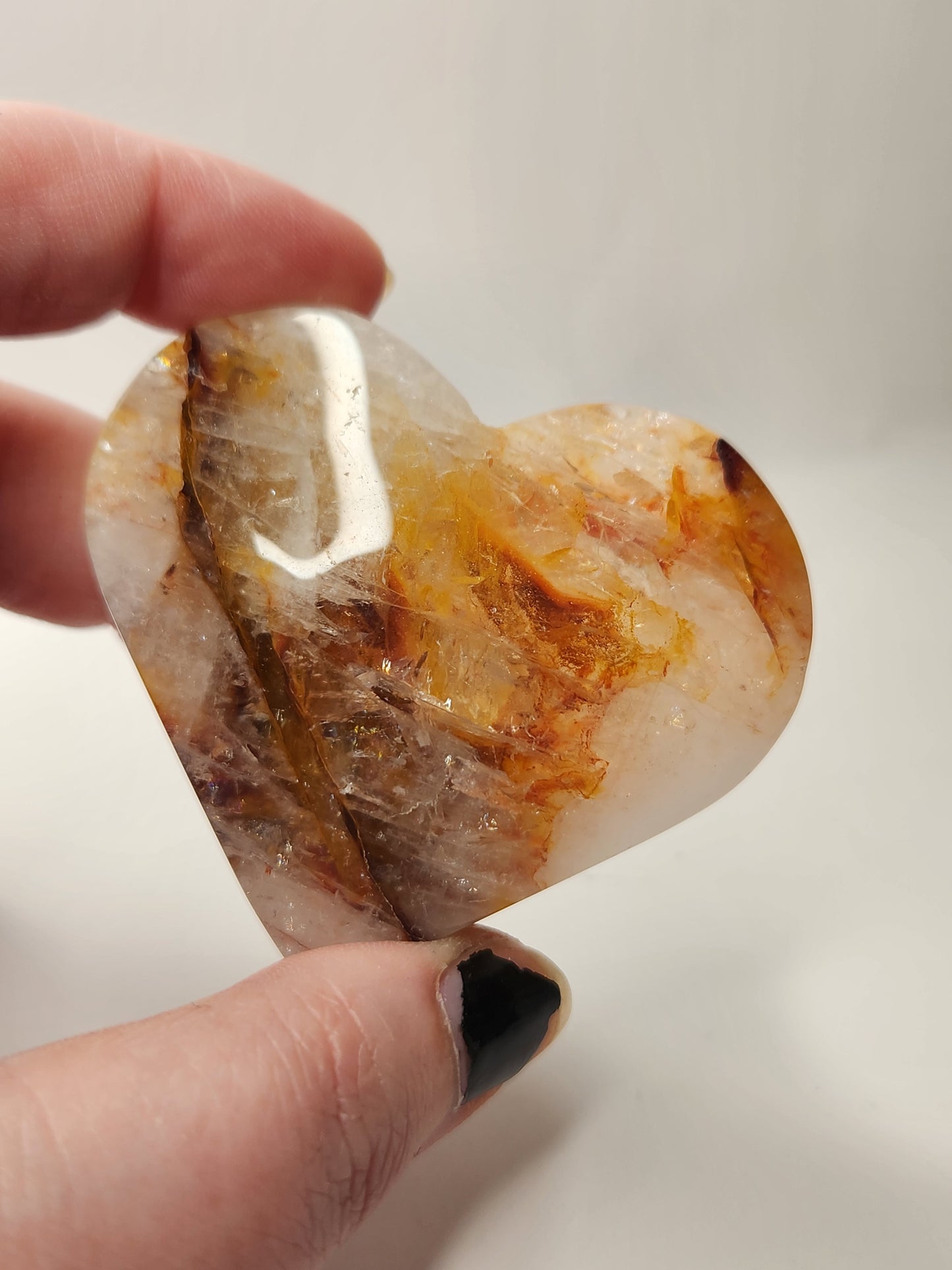 Golden Healer x Fire Quartz Heart