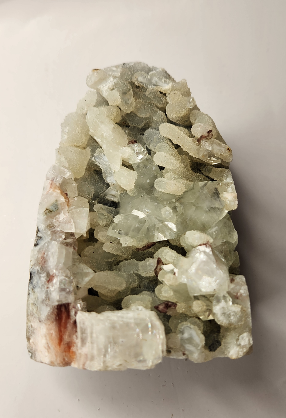 Chalcedony with Calcite Free Form