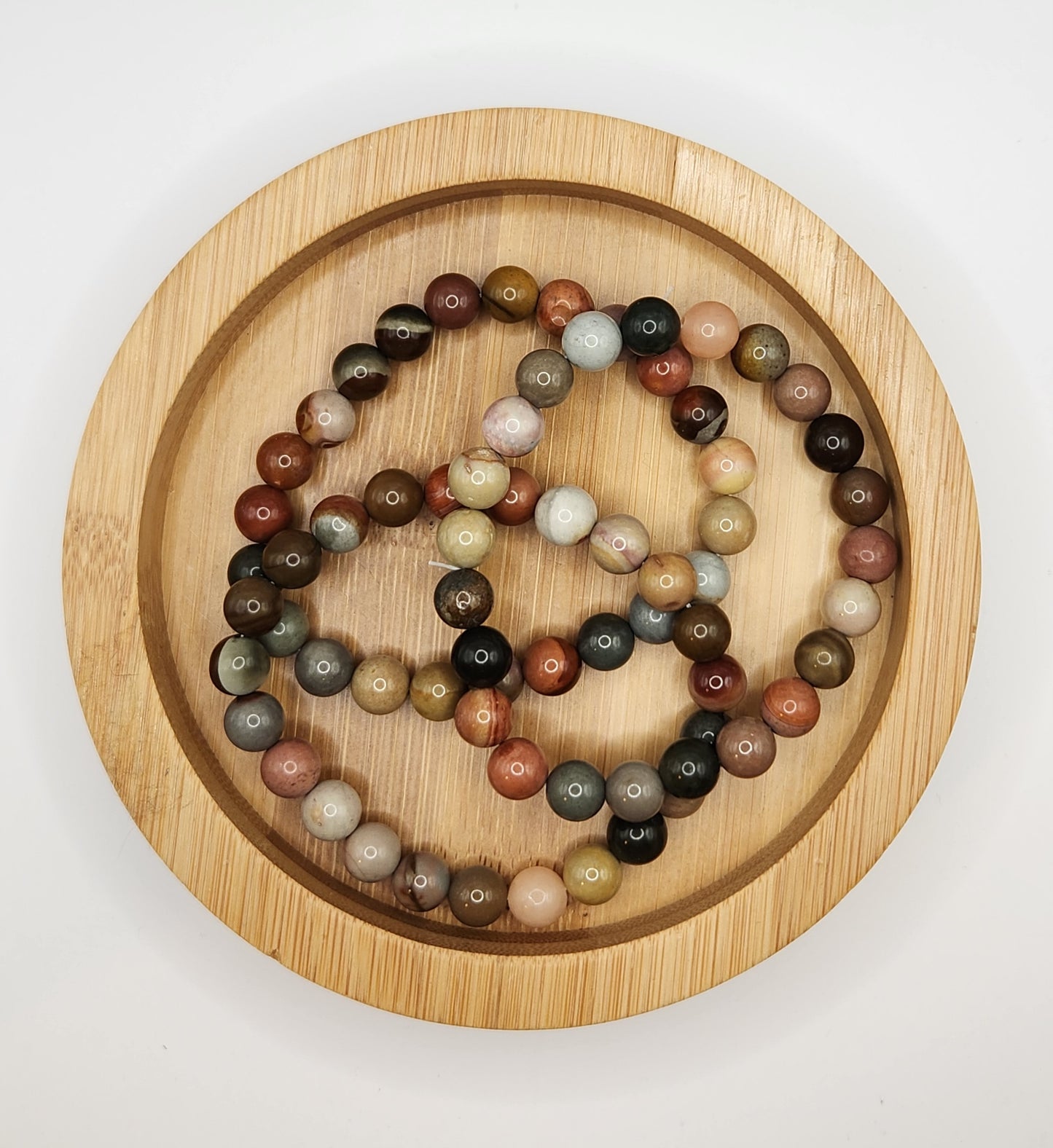 Polychrome Jasper Bracelet - 8mm