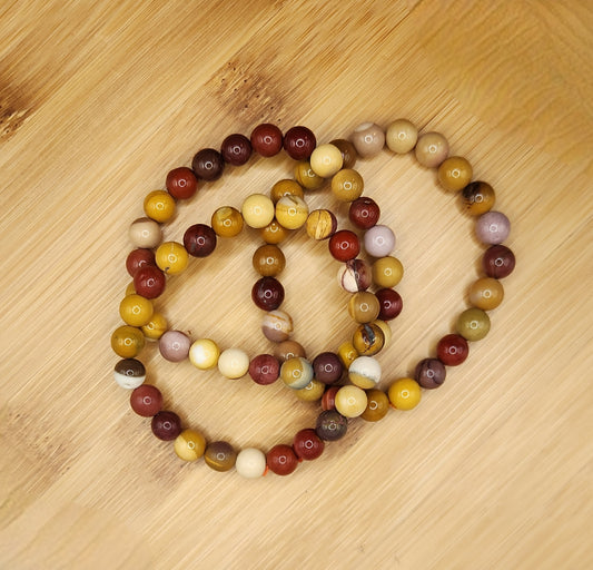 Mookaite Jasper Bracelet - 8mm