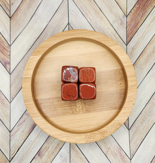 Red Jasper Cube