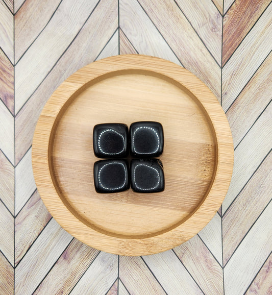 Black Obsidian Cube